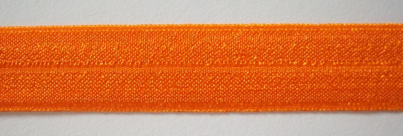 Orange 5/16" Fold Over Elastic