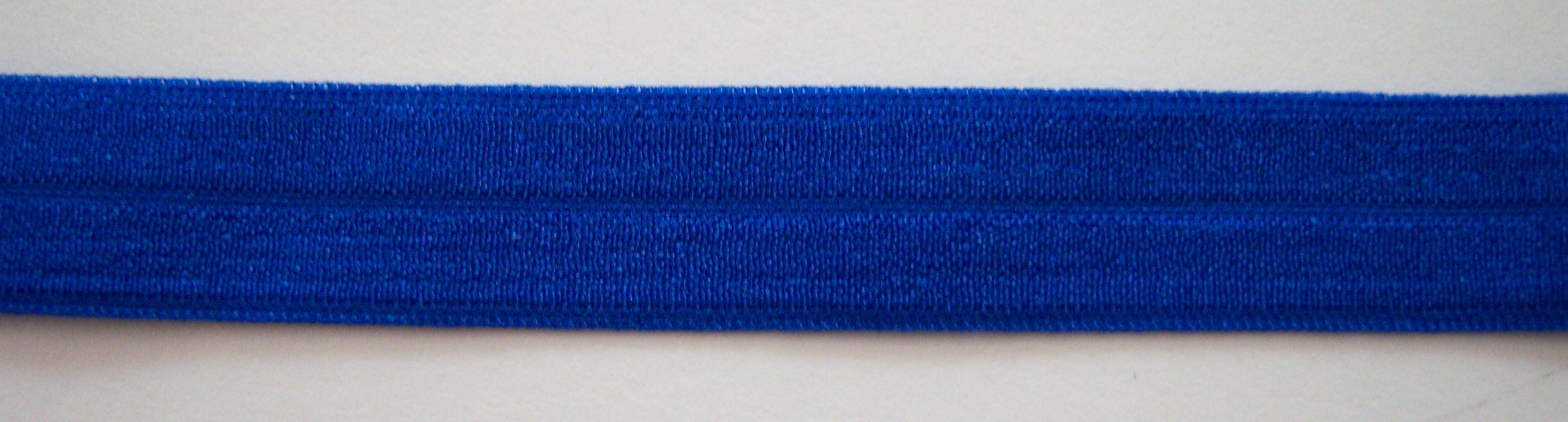 Cobalt Blue 5/16" Fold Over Elastic