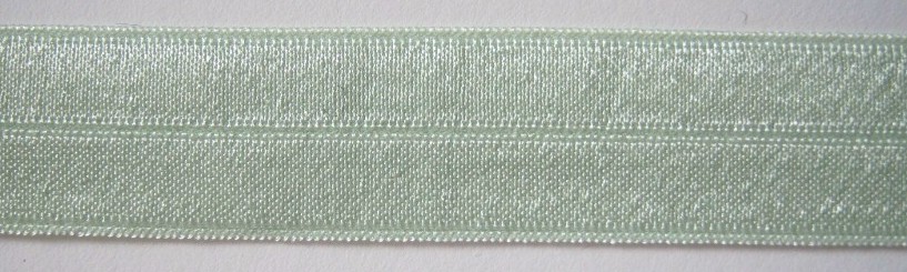 Pale Green 3/8" Fold Over Elastic