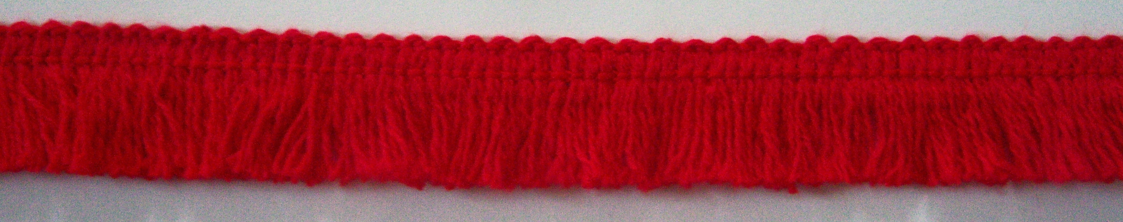 Red 1" Cotton Fringe