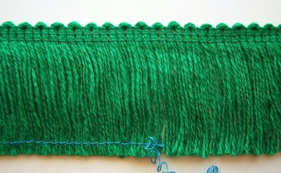 Green 2" Cotton Fringe