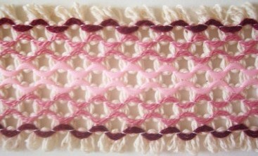 Rose Ombre 2" Cluny Lace