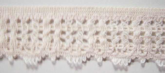 Cream/Oyster 1 3/8" Lace