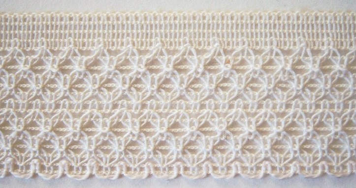 Natural 1 3/8" Lace
