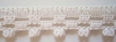 Natural Cotton 5/8" Cluny Lace