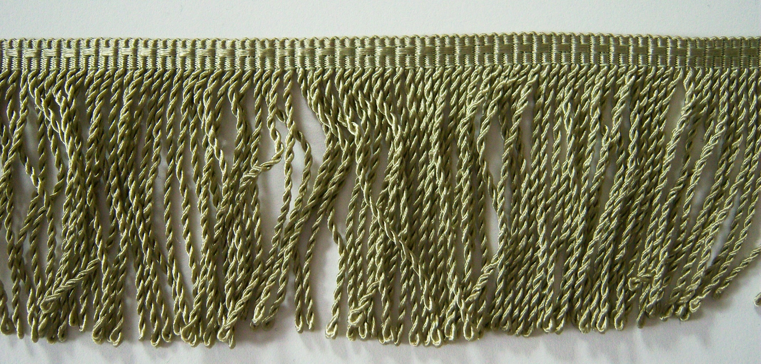 Conso Green 3" Fringe Sewing Trim