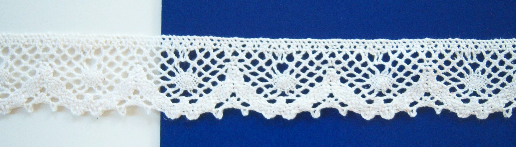 Natural White 1 5/8" Cluny Lace