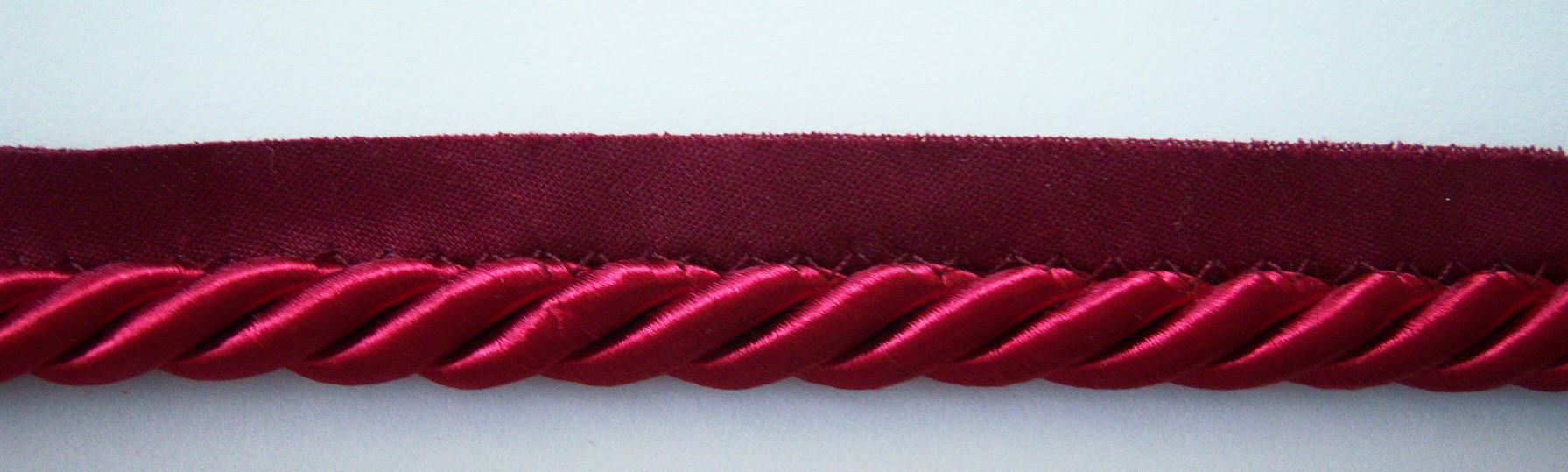 Wine/Ruby Red 3/4" Piping