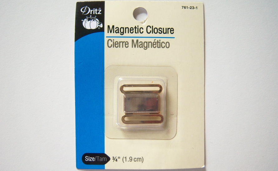 Dritz 761-23-1 Gold Magnetic Closure