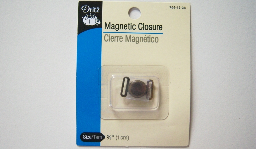 Dritz 766-13-38 Ant. Gold Magnetic Closure