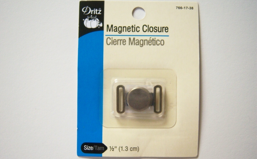 Dritz 766-17-38 Ant. Gold Magnetic Closure