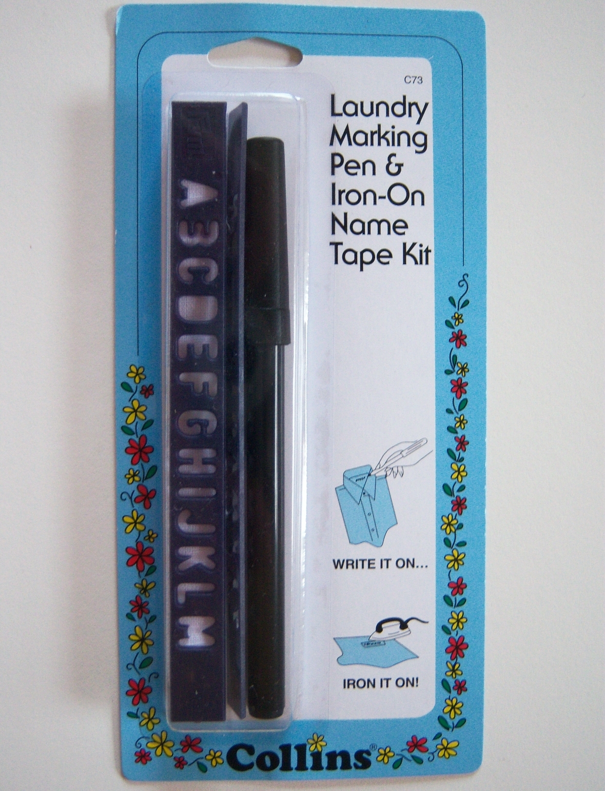 Laundry Marking Pen/Tape Kit