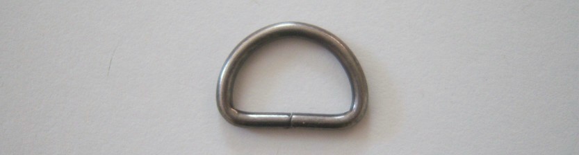 Antique Nickel 5/8" Dee Ring