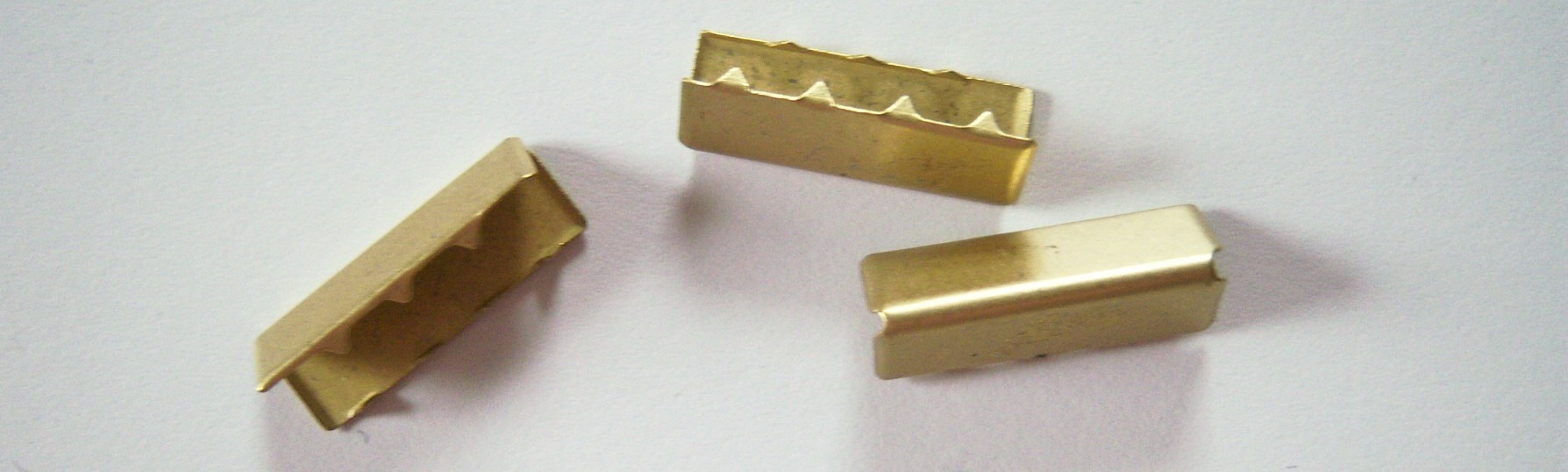 Matte Gold Metal 1" Belt End Grip