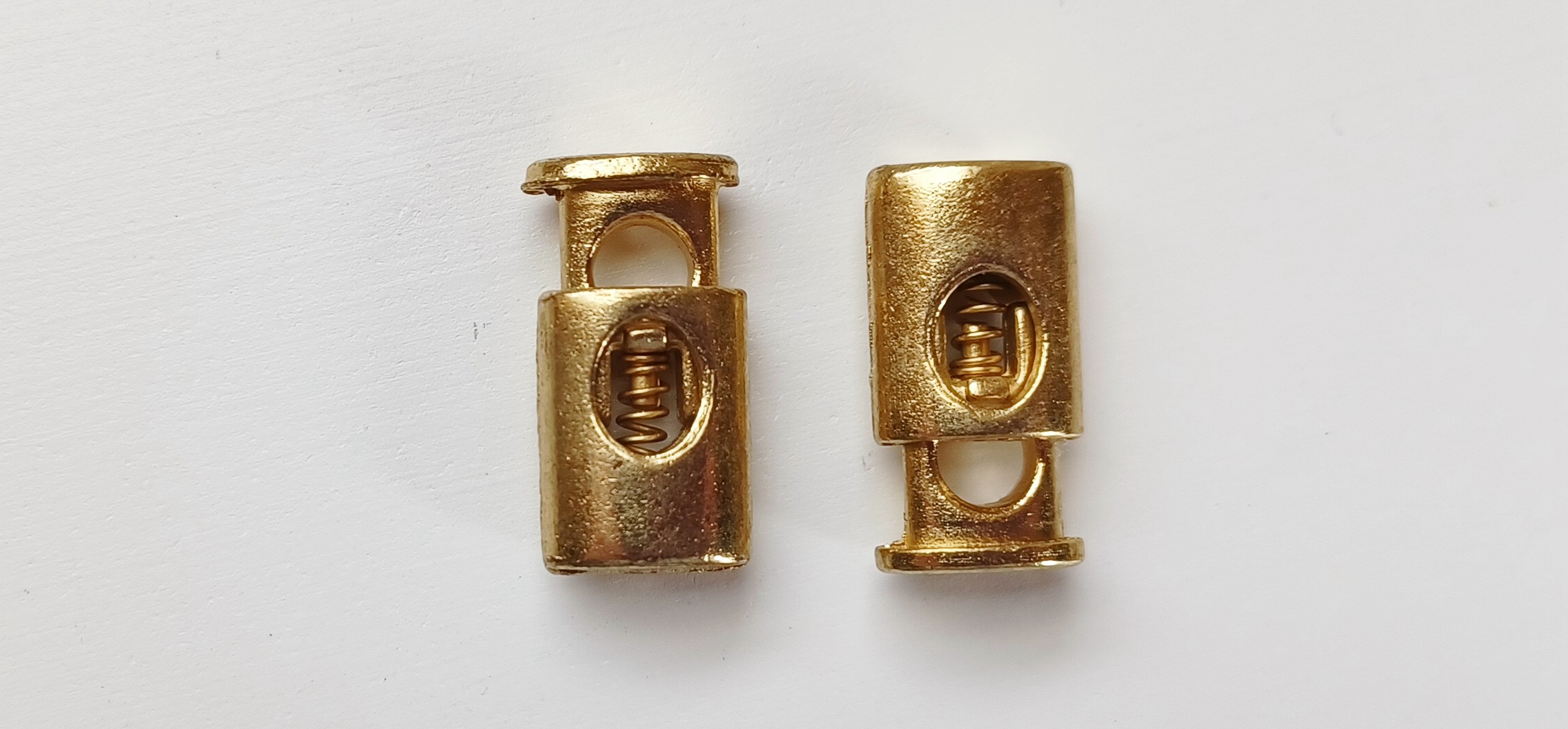 Geneva Gold 3/4" One Hole Cord Lock
