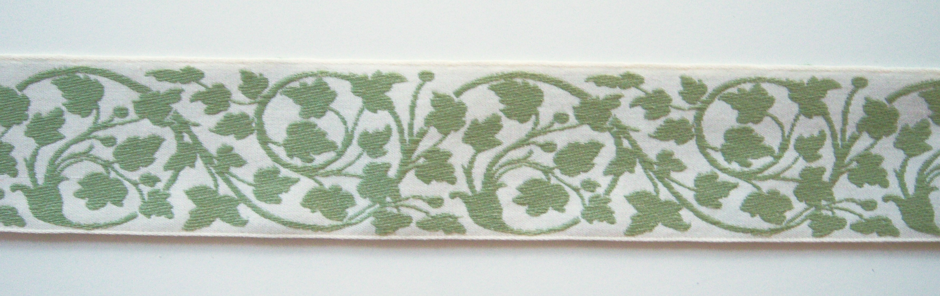 Conso Ivory/Willow 2 3/16" Jacquard