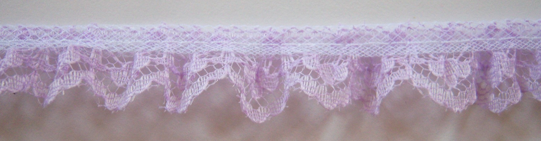 Orchid 3/4" Ruffled Lace