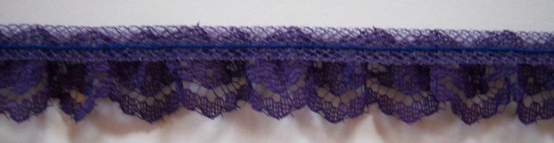 Violet 3/4" Ruffled Lace