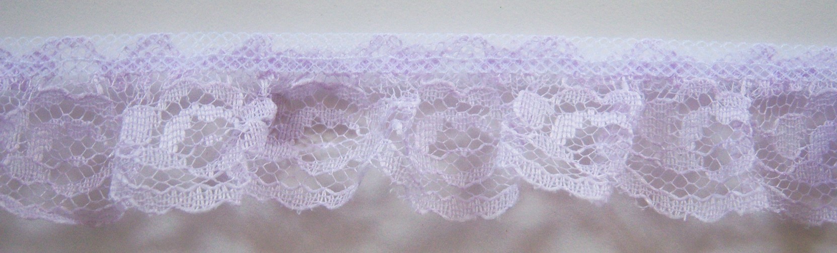 Orchid 1 1/4" Ruffled Lace