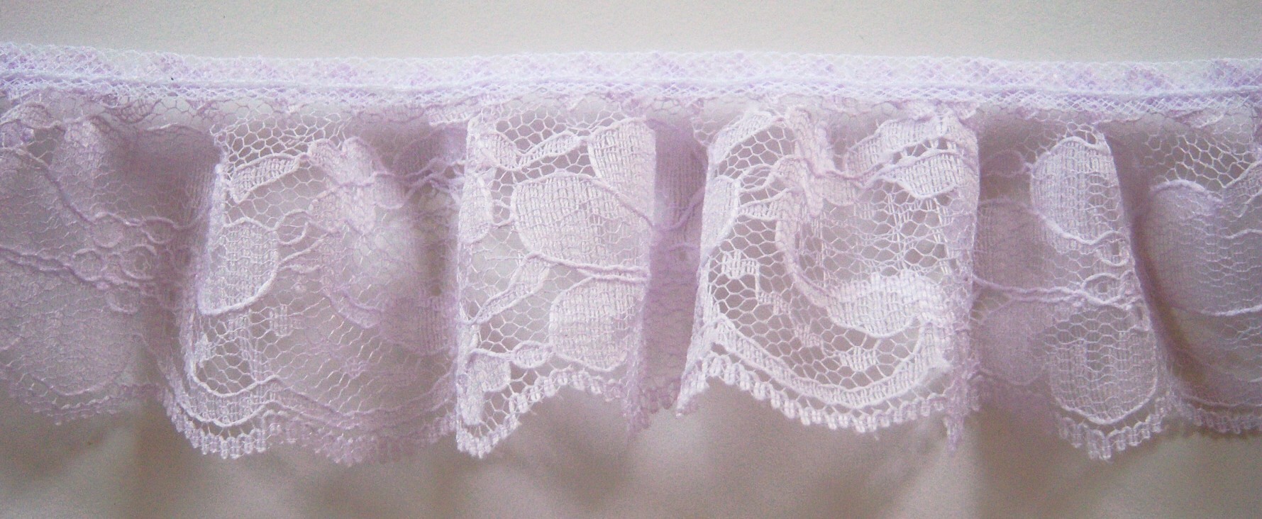 Orchid 1 3/4" Ruffled Lace