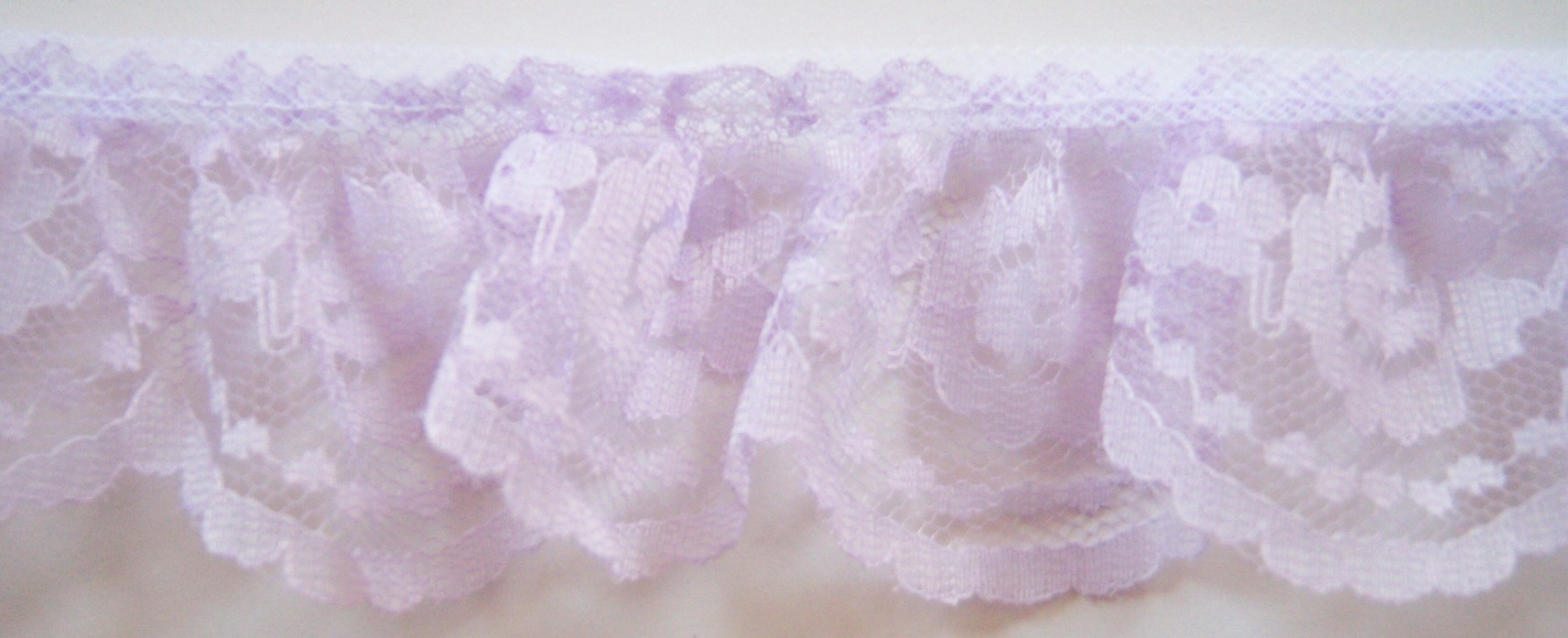 Orchid 2" Ruffled Lace