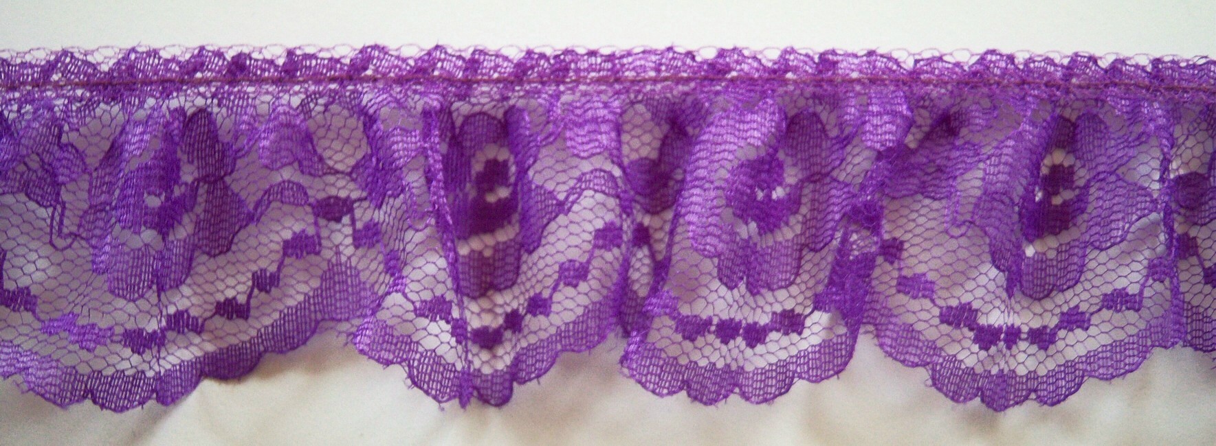 Light Purple 2" Ruffled Lace