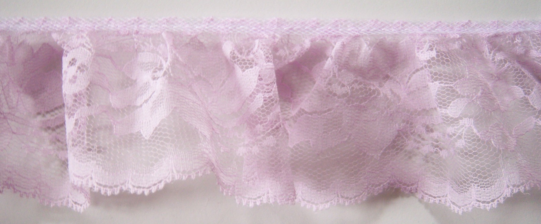 Lilac 3" Ruffled Lace