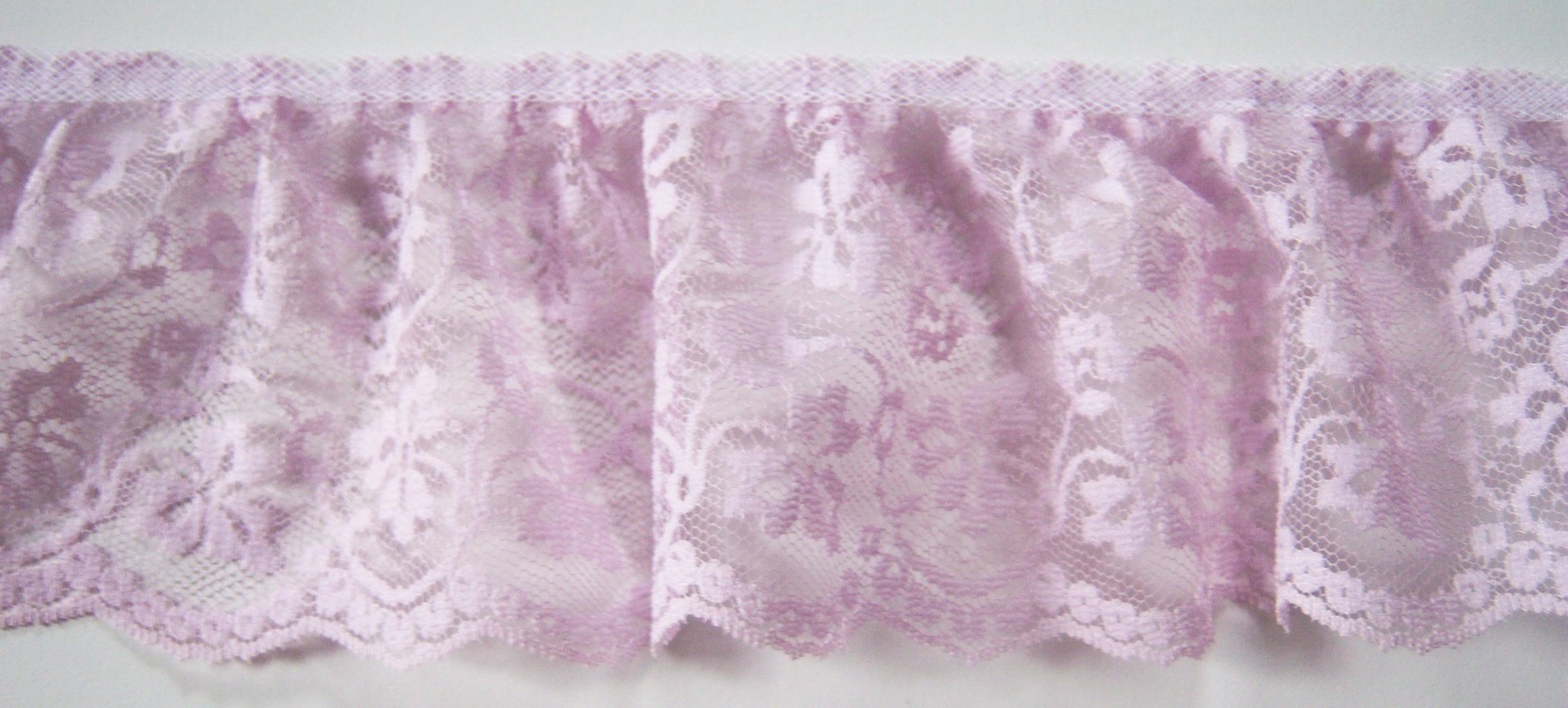 Orchid 3 1/4" Ruffled Lace