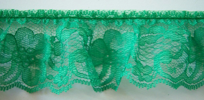 Emerald 1 7/8" Ruffled Lace