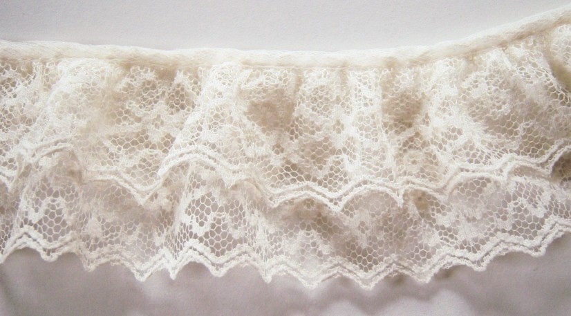 Candlelight Double Gathered Lace
