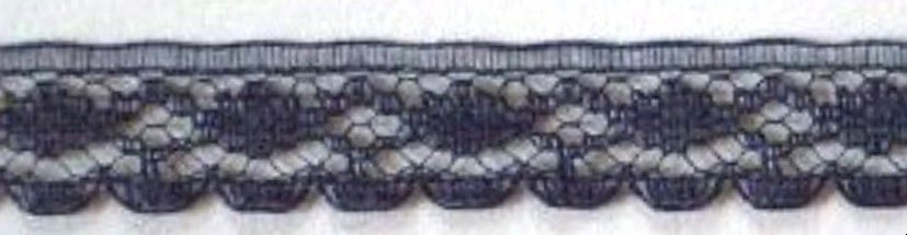 Navy 3/8" Lace