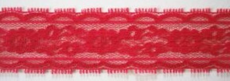 Red 1 1/2" Lace