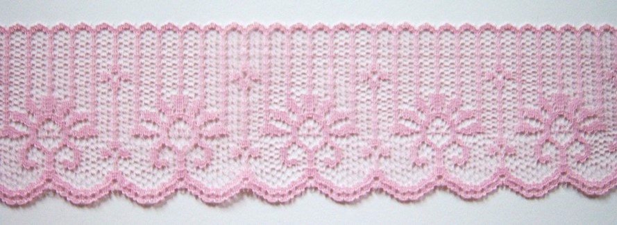 Dusty Rose 1 3/4" Lace