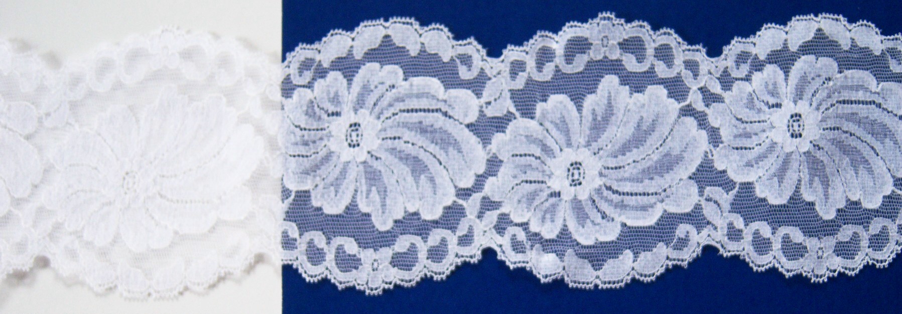 White #1144 Nylon 3 3/4" Lace