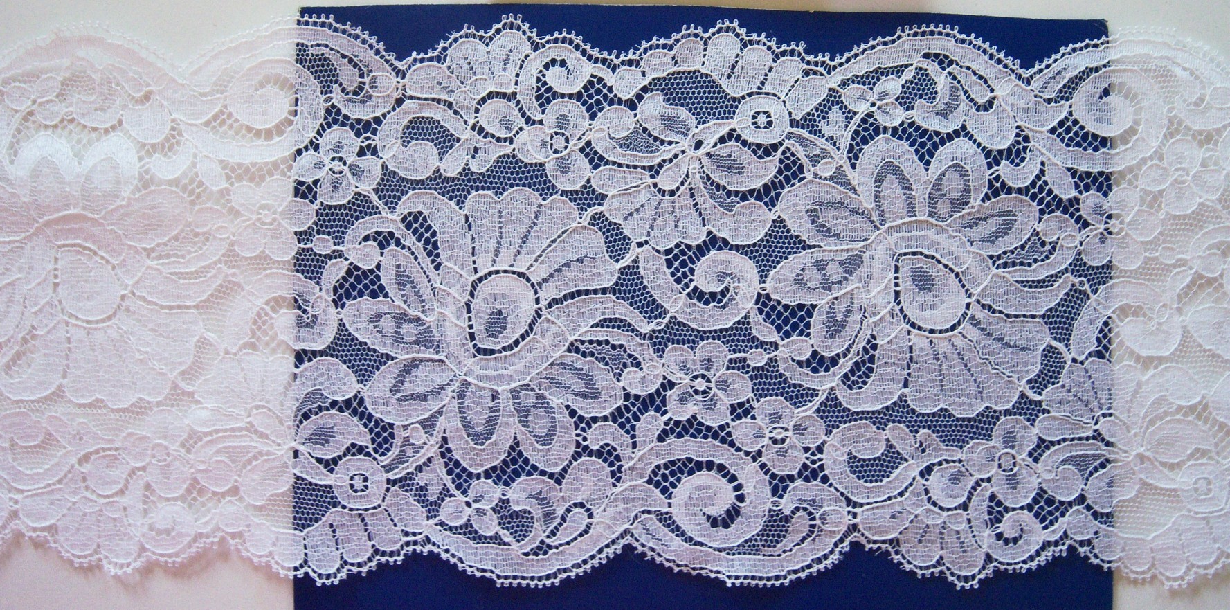 White #200/1144 Nylon 6" Lace