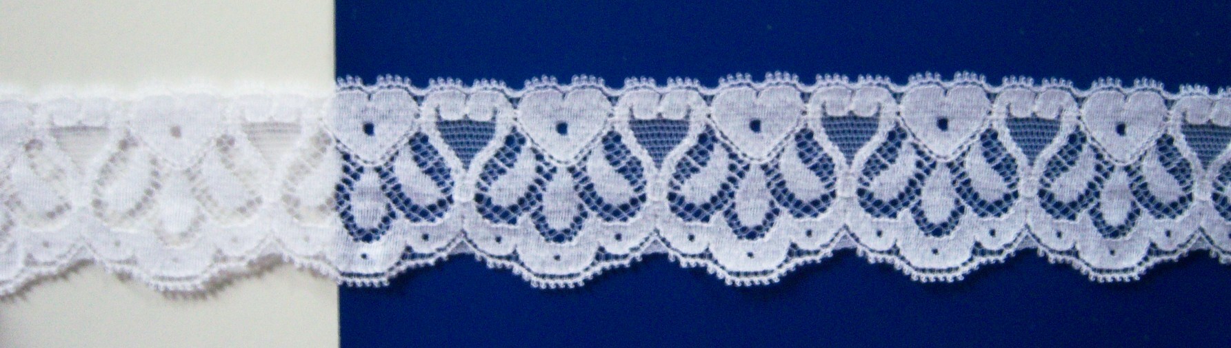White #1144 Nylon 1 3/4" Lace