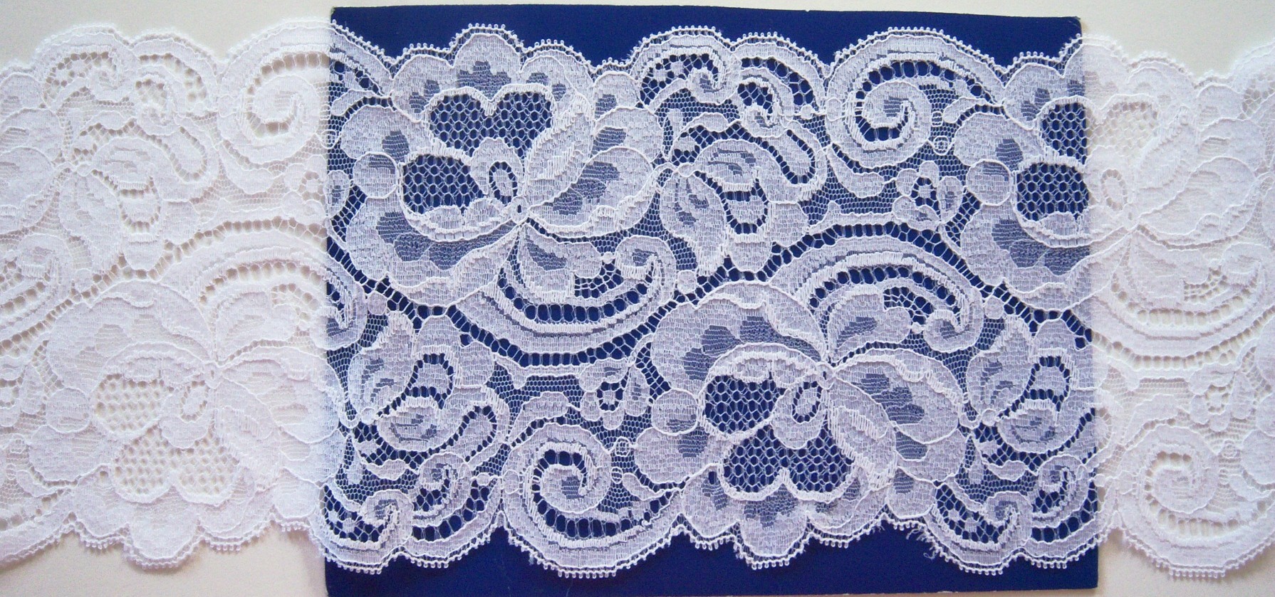 White #1144 Nylon 5" Lace