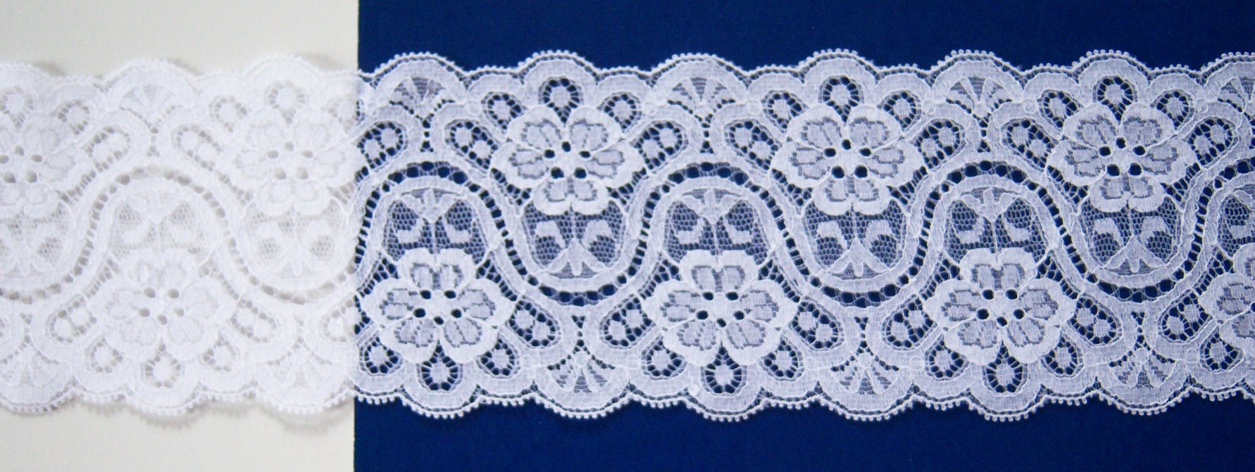 White #1144 Nylon 3 3/8" Lace