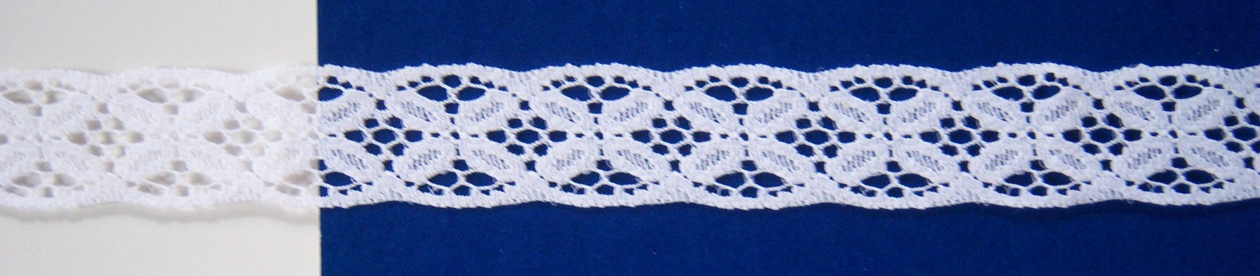 White #1144 Nylon 1 1/8" Lace