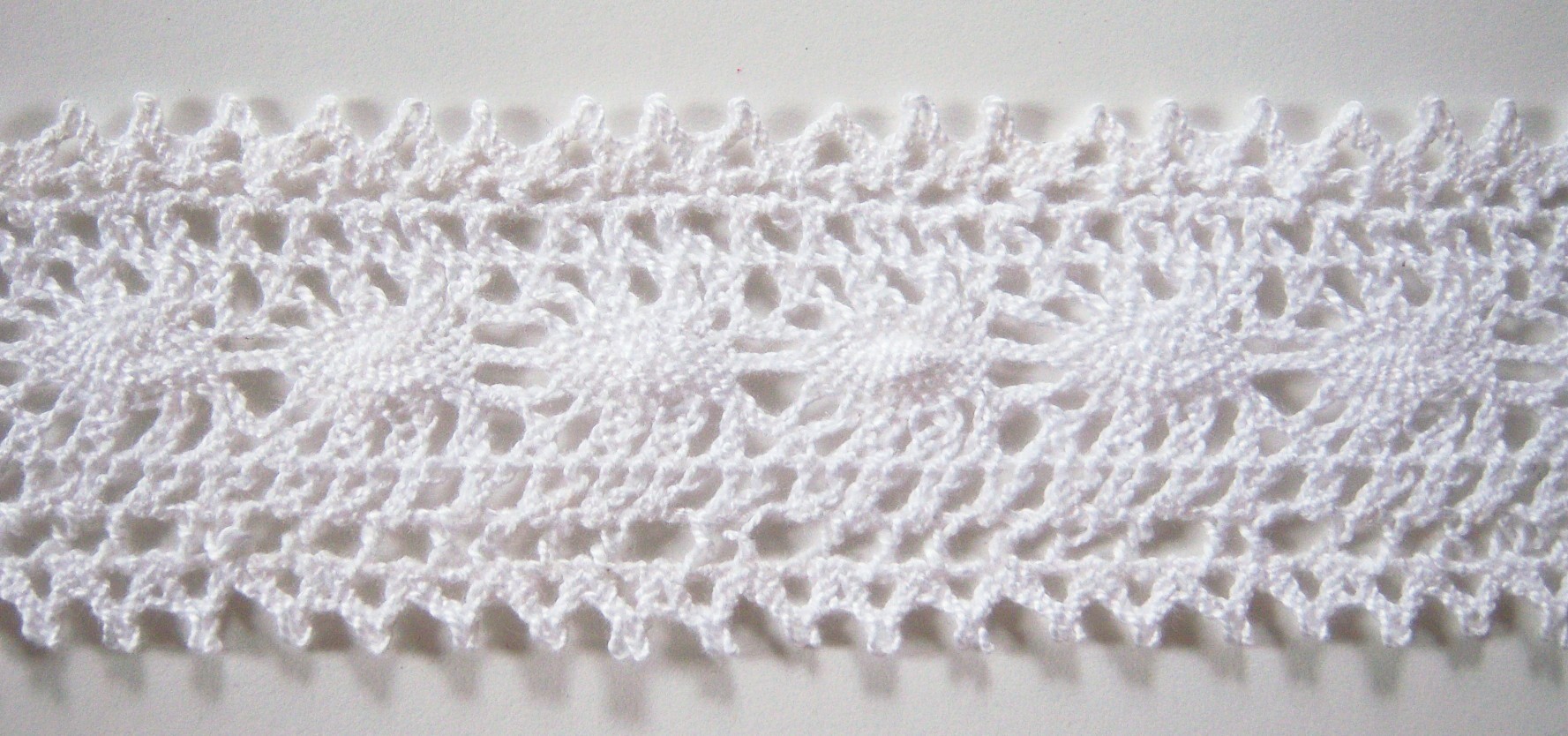 White 2" Cluny Lace