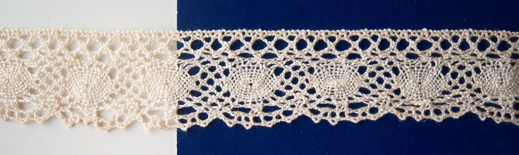 Natural 1 3/4" Cluny Lace