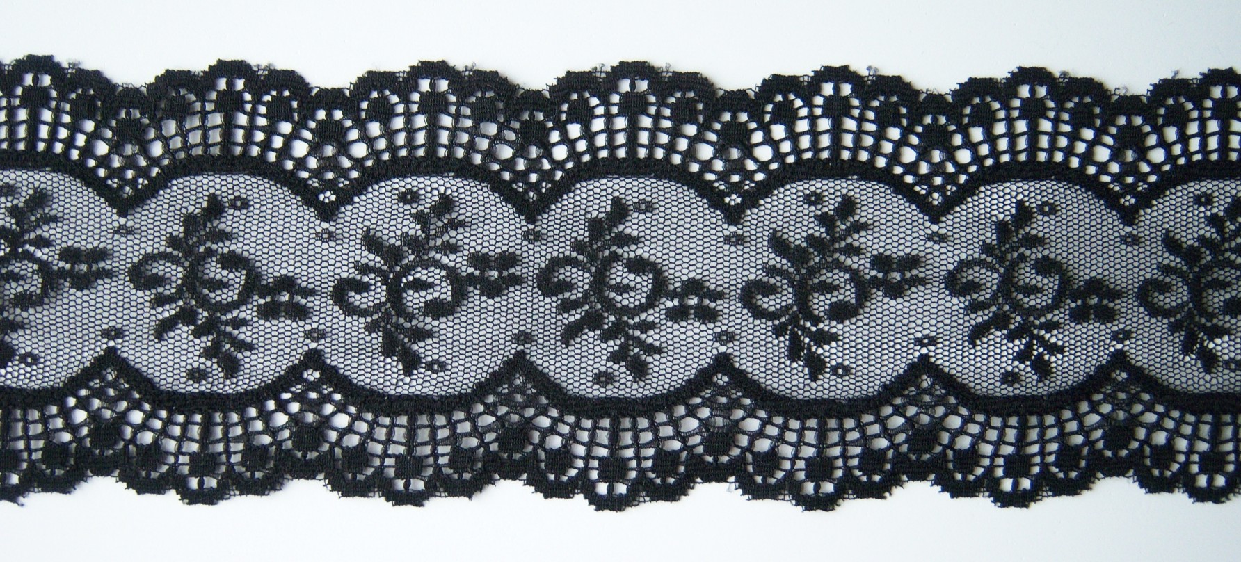 Black 3" Nylon Lace