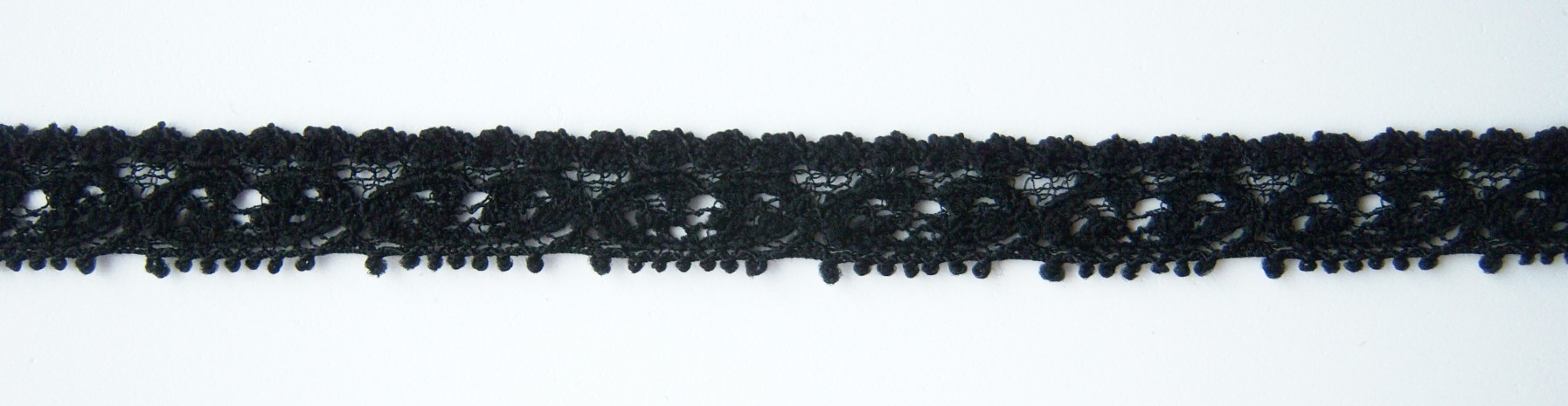 Black 1/2" Nylon Lace