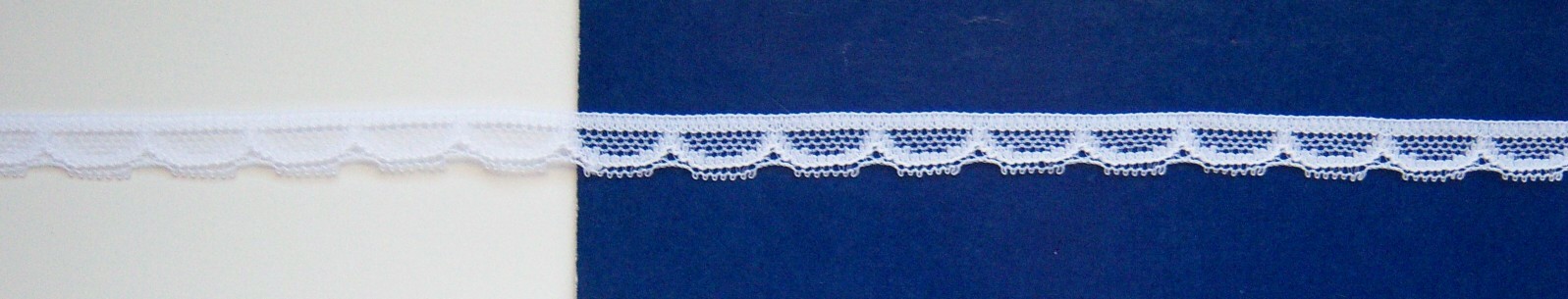 Star White 3/8" Lace