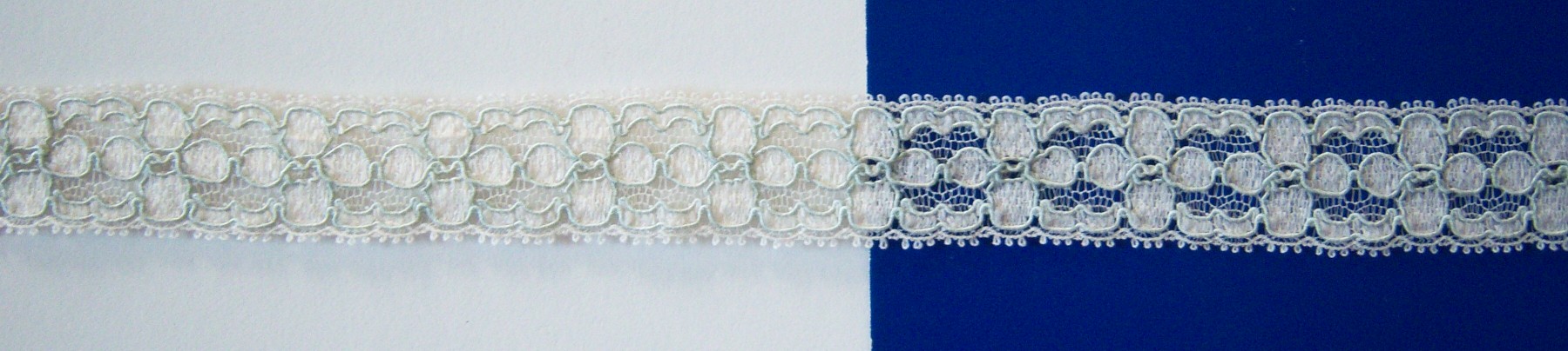 Pearl/Mint #5489 Nylon 3/4" Lace