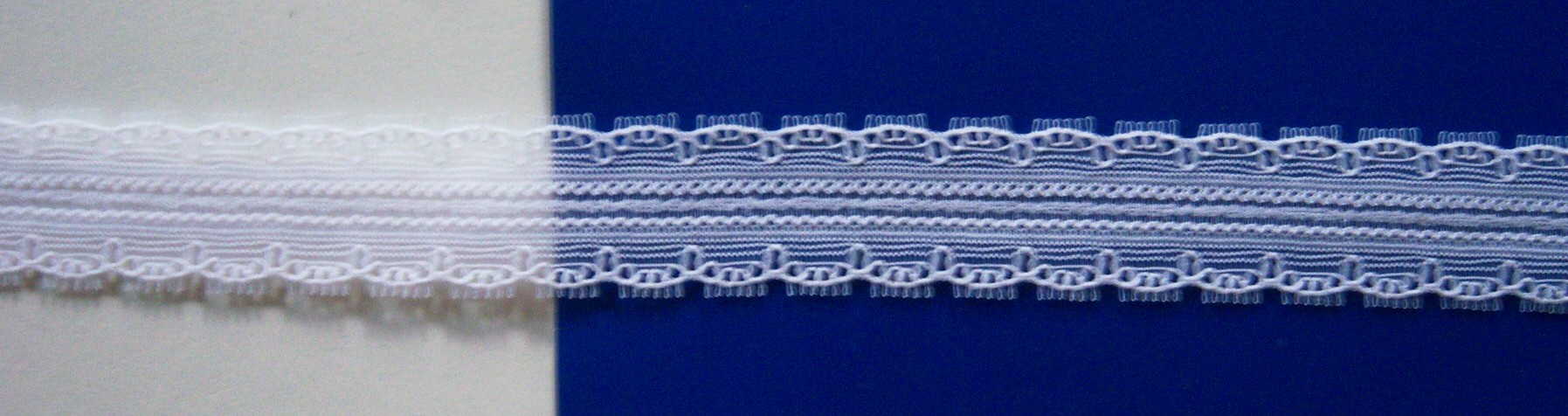 White Nylon 7/8" Lace