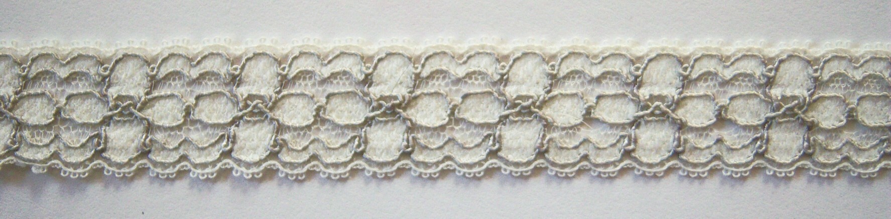 Oyster/Taupe 3/4" Lace