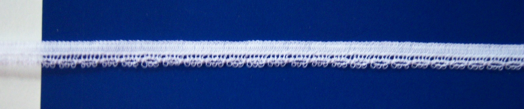 White 1/4" Nylon Lace