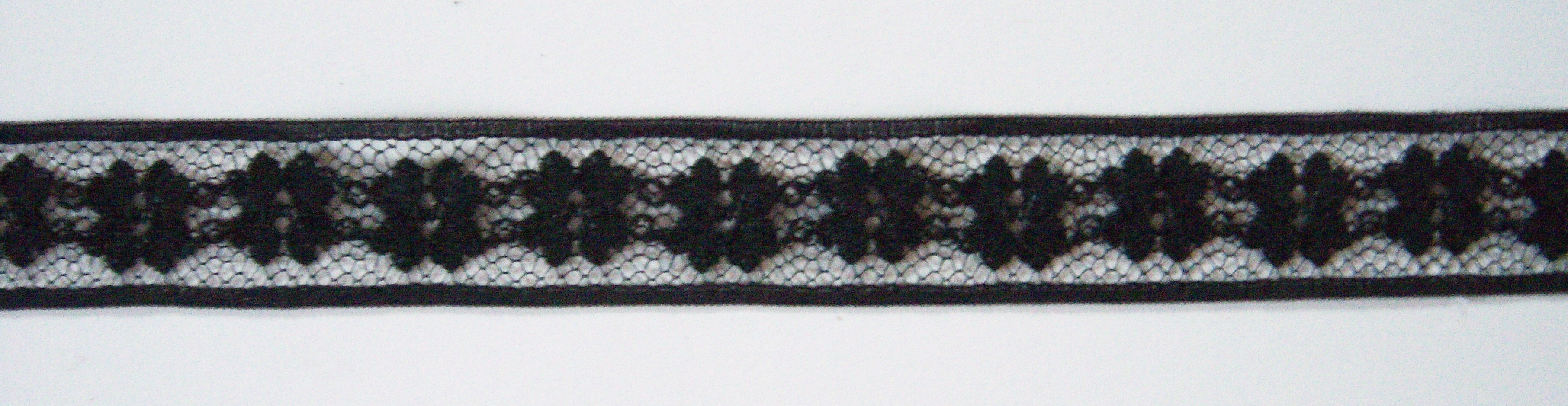 Black Nylon 3/4" Lace