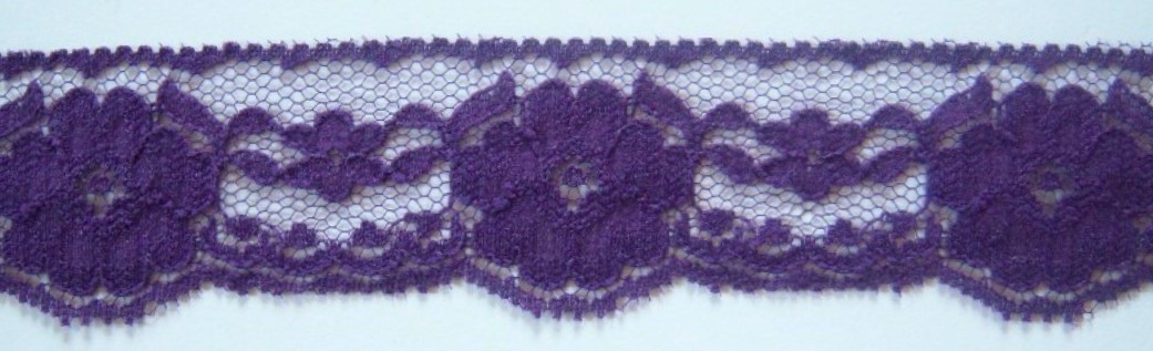 Purple 1 3/8" Lace